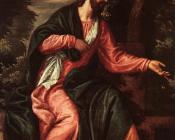 保罗 委罗内塞 : Christ and the Women of Samaria (Detail of Christ)